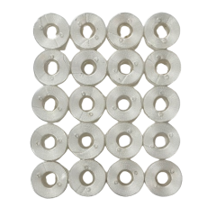 Coles | Pre-Wound Bobbins (Group 5, 6 & 7) | White 20 Pack