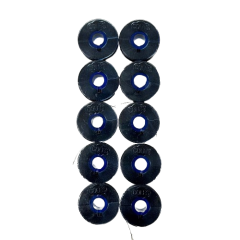 Coles | Pre-Wound Bobbins (Group 8 + 9) | Black 10 Pack (not USA)