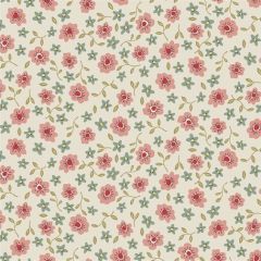 Tossed Posies from the Market Garden fabric collection from Henry Glass Fabrics, in a cream colourway.