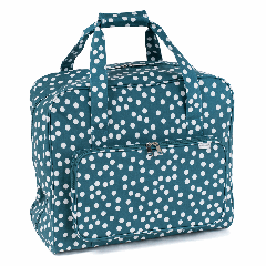 Hobby Gift | Sewing Machine Bag: Teal Spot