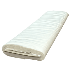 Cotton Muslin: White | 20m Roll