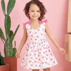 Simplicity Pattern | S9319 CAA | Toddlers' Criss-Cross Top, Dresses, Rompers and Panties