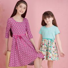 Simplicity Pattern | S9322 CCE | Children's and Girls' Pullover Dresses