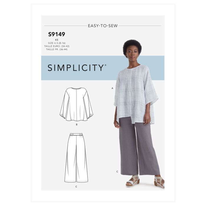 S9647 | Misses' Pants and Shorts | Simplicity