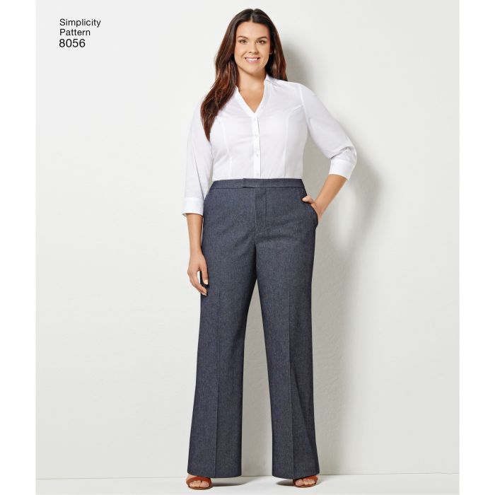Loose fit: trousers with an elasticated waistband - navy | s.Oliver