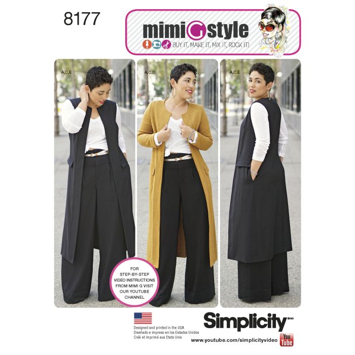 Simplicity Sewing Pattern 1165 H5  Misses Trousers  FREE Delivery  Available  Abakhan  Abakhan