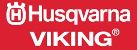 Husqvarna Viking logo.