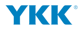 YKK Fastenings logo.