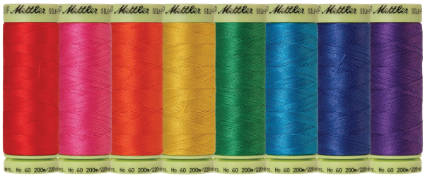 Mettler Silk Finish Cotton 60: A beautiful lighter weight cotton thread